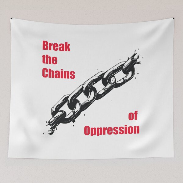 Item preview, Chains Shattered – Fight for Freedom designed and sold by ArtPetrenko90.