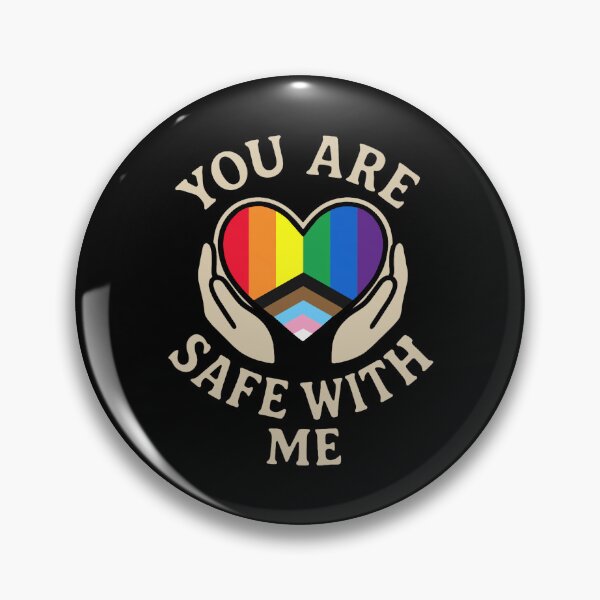 Item preview, You Are Safe With Me Pride designed and sold by MSRART.