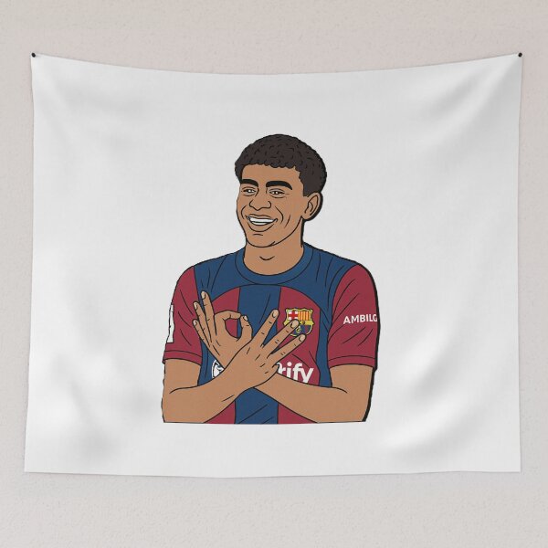 Item preview, Lamine Yamal celebration designed and sold by Football_Hub.