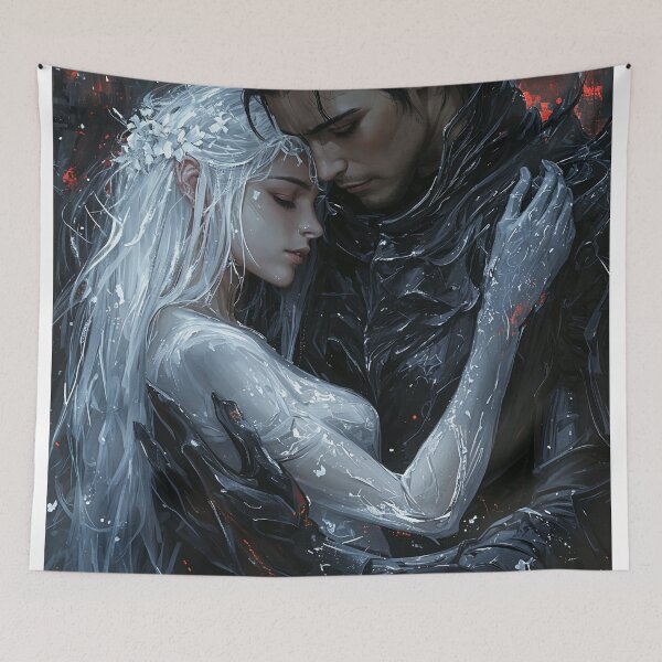 Item preview, Embers and Snowflakes designed and sold by oanaunciuleanu.