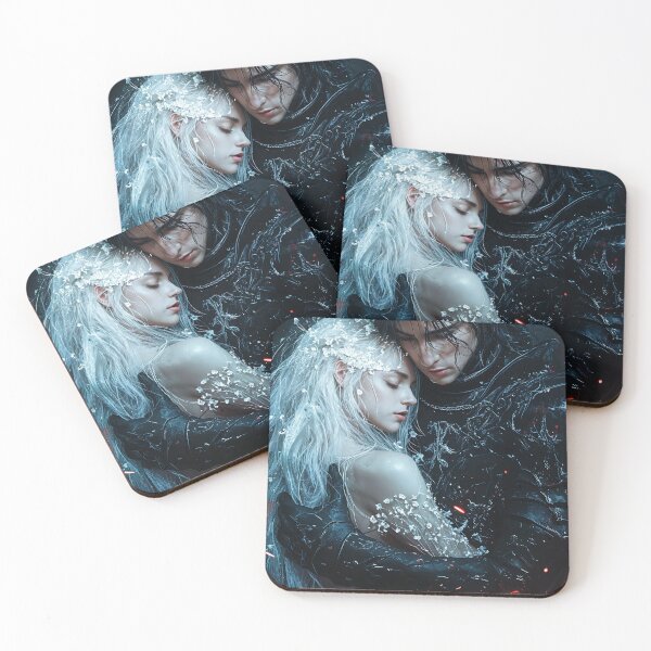 Item preview, Embers and Snowflakes designed and sold by oanaunciuleanu.