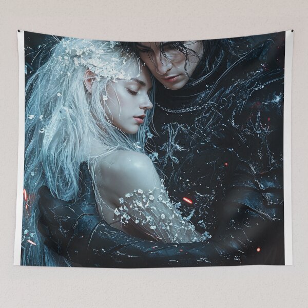 Item preview, Embers and Snowflakes designed and sold by oanaunciuleanu.