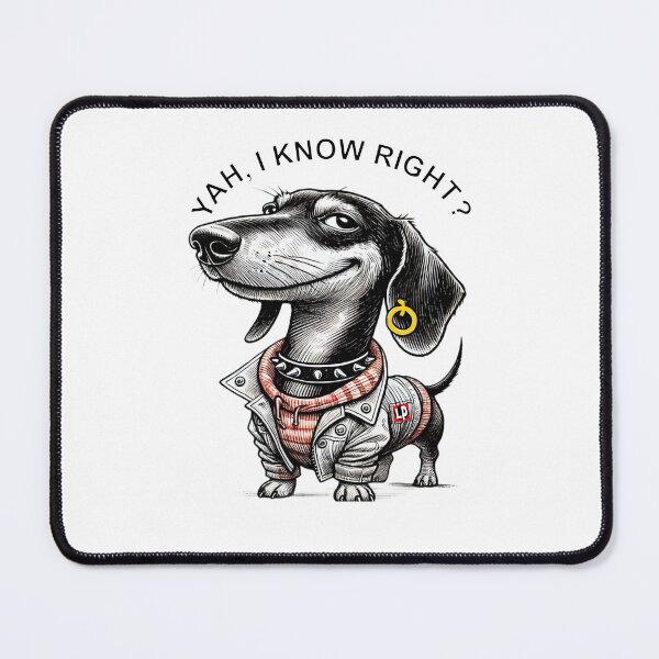 Item preview, Doxie with an attitude designed and sold by Lisa Phelan Artist.