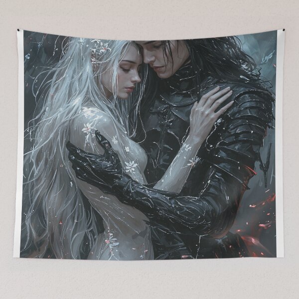 Item preview, Embers and Snowflakes designed and sold by oanaunciuleanu.