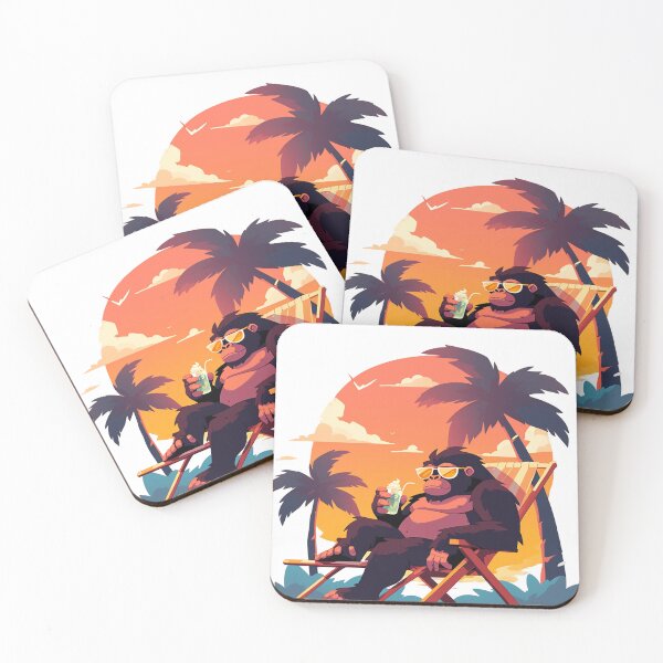 Item preview, Lazy Jungle King - Gorilla designed and sold by ImprintEmporium.