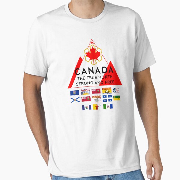 Item preview, CANADA The True North Strong and Free designed and sold by sandkuda.