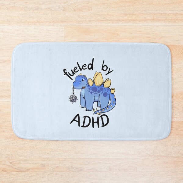Item preview, Fueled by ADHD Dinosaur designed and sold by flyre-flinnigan.