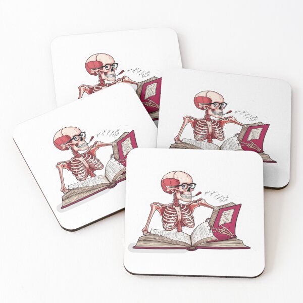 Item preview, Scholarly Skeleton's Study designed and sold by AuraTides.