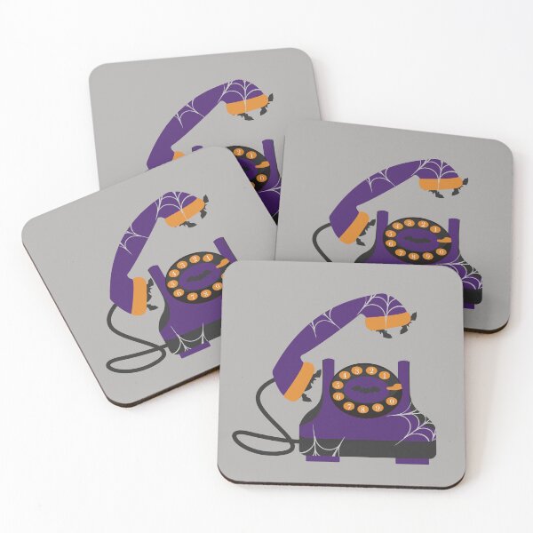 Item preview, Retro Telephone on the table Bat and Web designed and sold by AlginaPugachova.