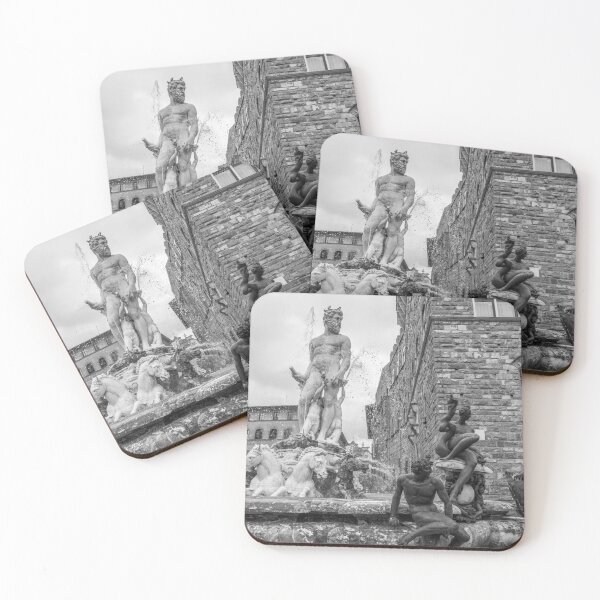 Item preview, Fountain of Neptune in Piazza della Signoria, Florence, Italy designed and sold by SoulEchoesPhoto.