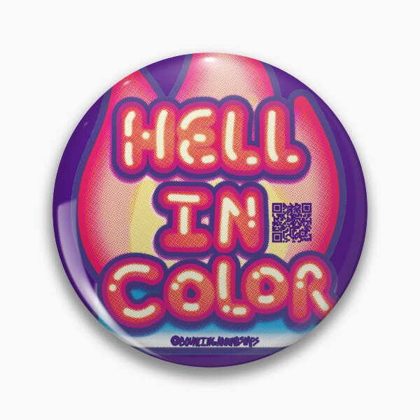 Artikelvorschau, Hell in Color – Fettes Flammenblasen-Buchstabendesign entworfen und verkauft von Bouncing Around Soaps.