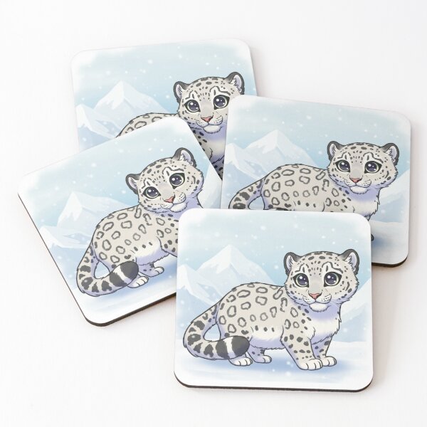 Item preview, Little Snow Leopard  designed and sold by Aisha  Hamza.