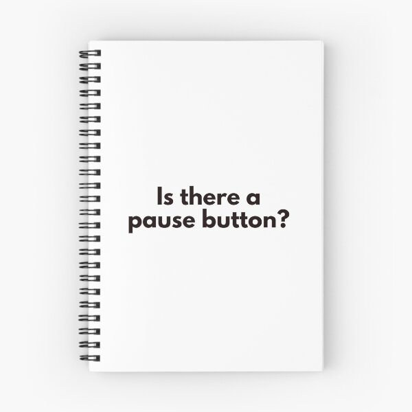 Item preview, Is there a pause button? designed and sold by HadleyCruz.