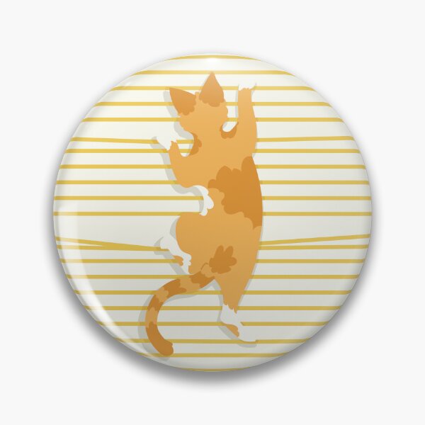 Item preview, Orange Kitty Striped  designed and sold by golovesomeart.