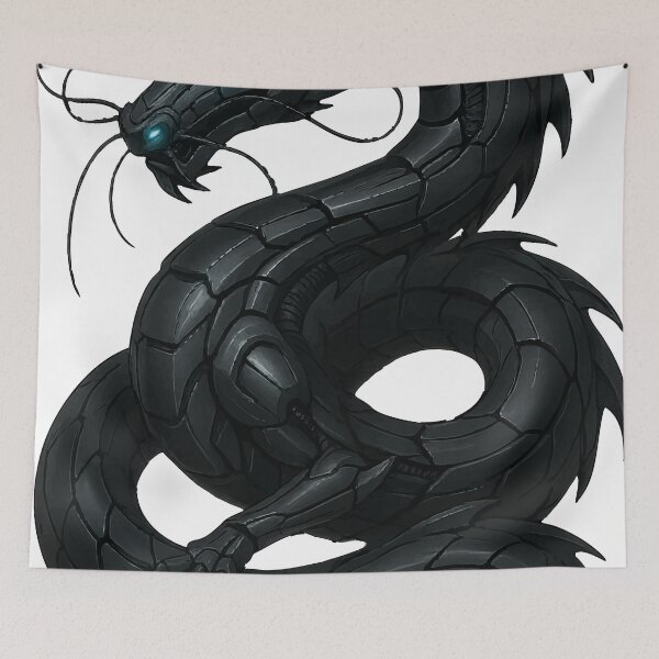 Item preview, Cyber Serpent: The Biomechanical Dragon designed and sold by AbstractAnom.