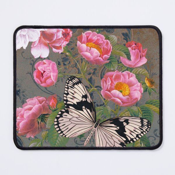 Item preview, Vintage Rose Black and Beige designed and sold by jena dellagrottaglia.