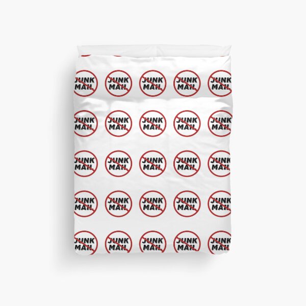 Item preview, Prohibited Junk Mail, Sign, Black, Red, White Signage designed and sold by AASparksDesigns.