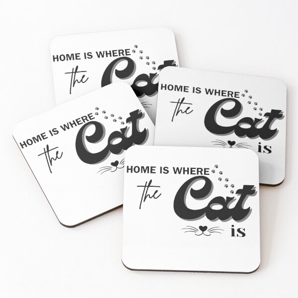 Item preview, Phrase Cats is Home designed and sold by Maruksweets.