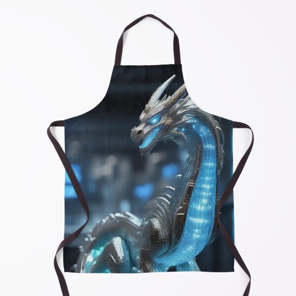 Item preview, Neon Guardian: The Digital Dragon designed and sold by AbstractAnom.
