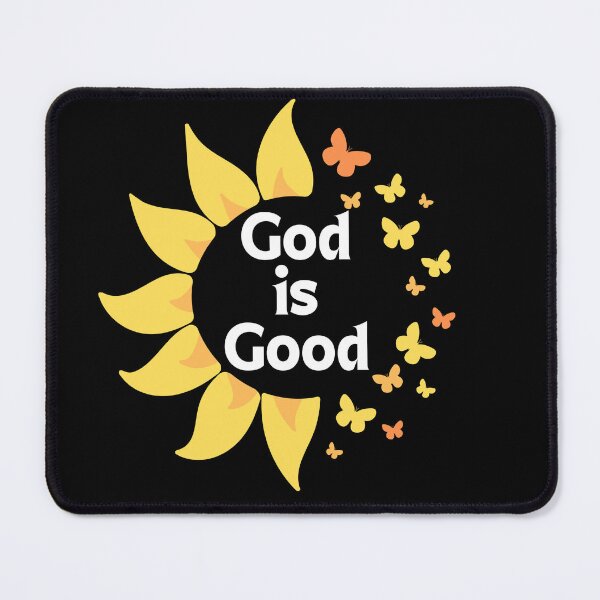 Item preview, God Is Good Sunflower and Butterflies designed and sold by PrometheanAppCo.