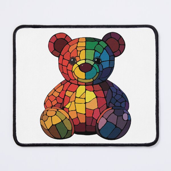 Item preview, Mosaic Bear designed and sold by Newmyles.