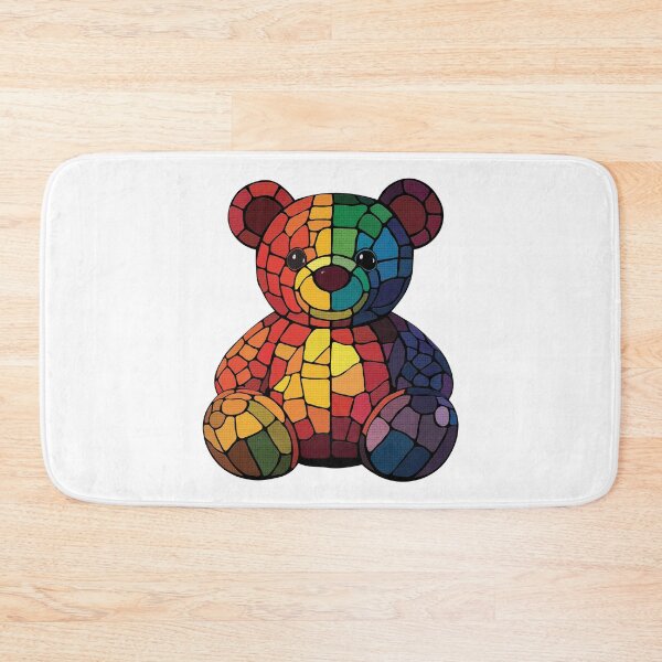 Item preview, Mosaic Bear designed and sold by Newmyles.