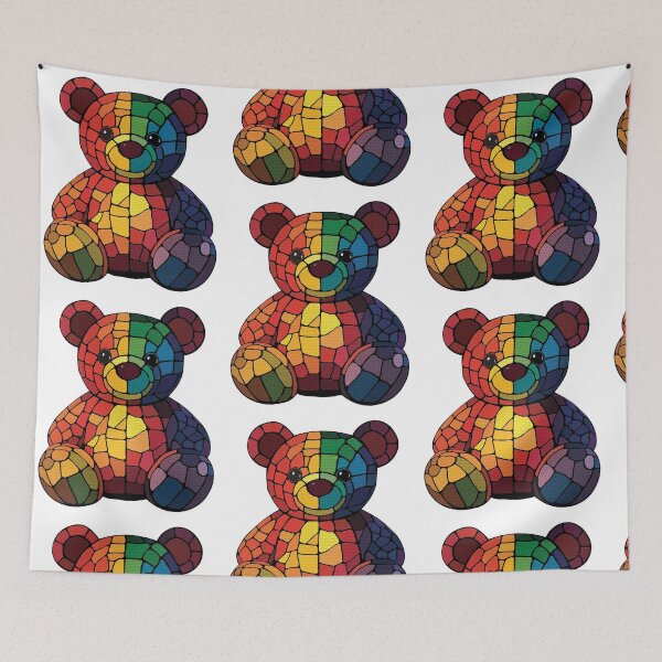 Item preview, Mosaic Bear designed and sold by Newmyles.