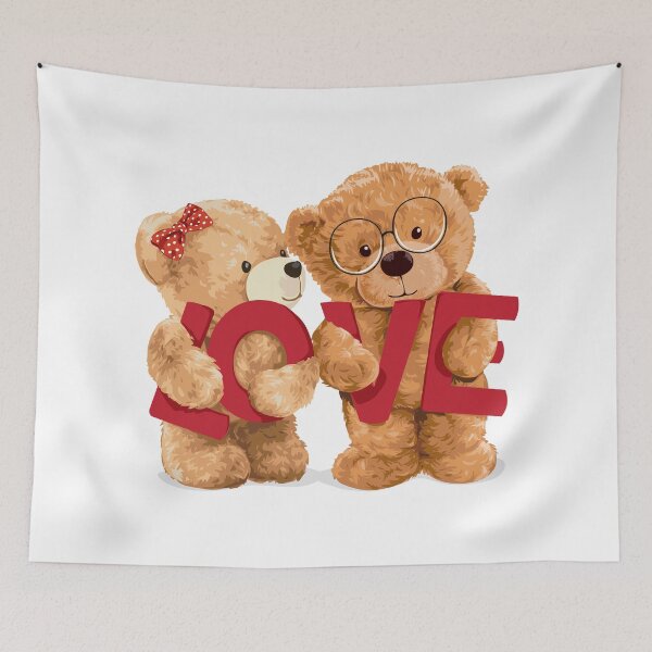 Item preview,  Cute bear Teddy- Streetwear designed and sold by Krasnovaovaova.