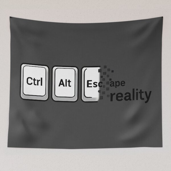 Item preview, Ctrl Alt Escape Reality designed and sold by TSQ.