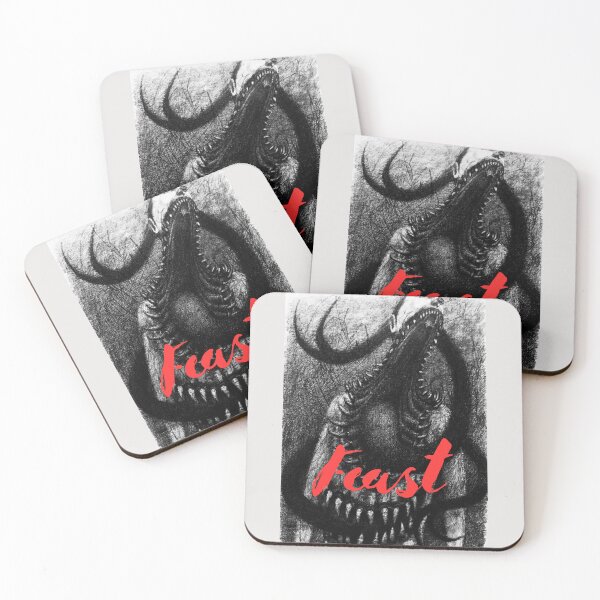 Item preview, Feast – A Monochrome Vision of Insatiable Hunger - Black, White designed and sold by Anomaly Effect.