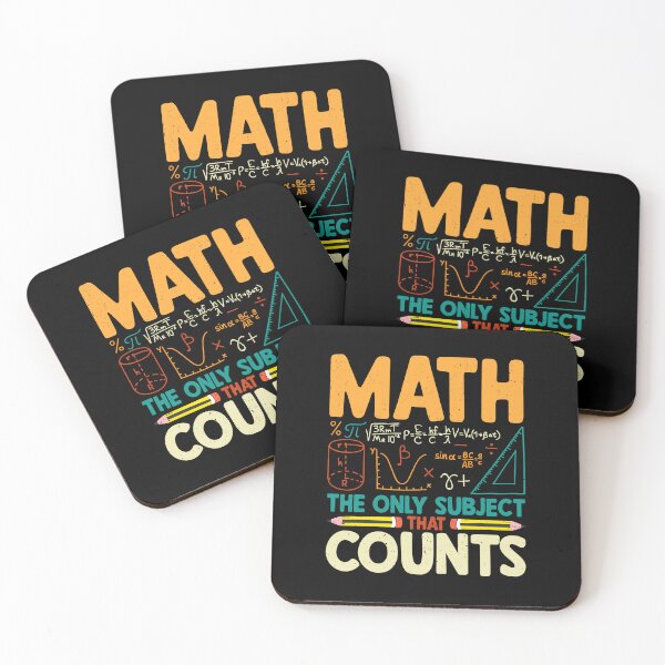 Item preview, Math Gifts Math Is The Only Subject That Counts designed and sold by DexertimaArt.