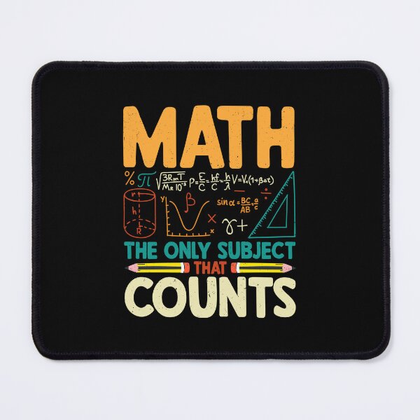 Item preview, Math Gifts Math Is The Only Subject That Counts designed and sold by DexertimaArt.