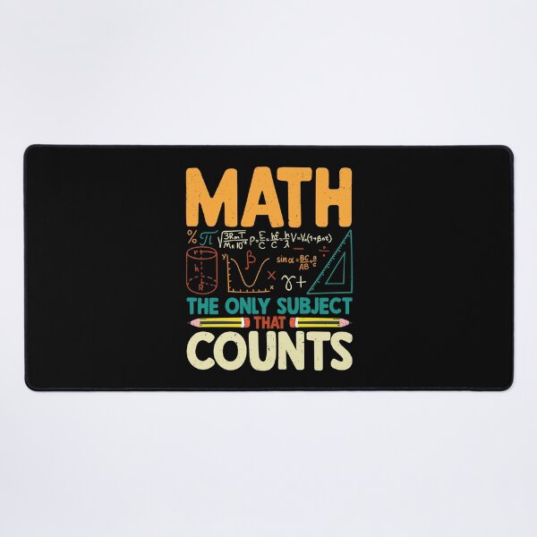 Item preview, Math Gifts Math Is The Only Subject That Counts designed and sold by DexertimaArt.