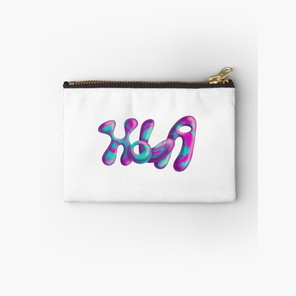Item preview, Hello Psychedelic in turquoise and pink in 3D designed and sold by CecyLL.