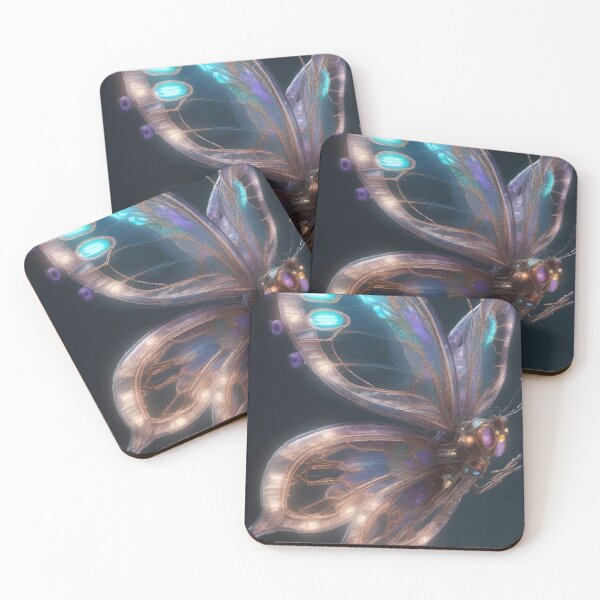 Item preview, Luminawing: The Cybernetic Butterfly designed and sold by AbstractAnom.