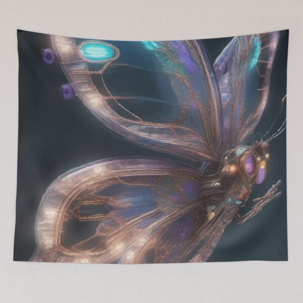 Item preview, Luminawing: The Cybernetic Butterfly designed and sold by AbstractAnom.