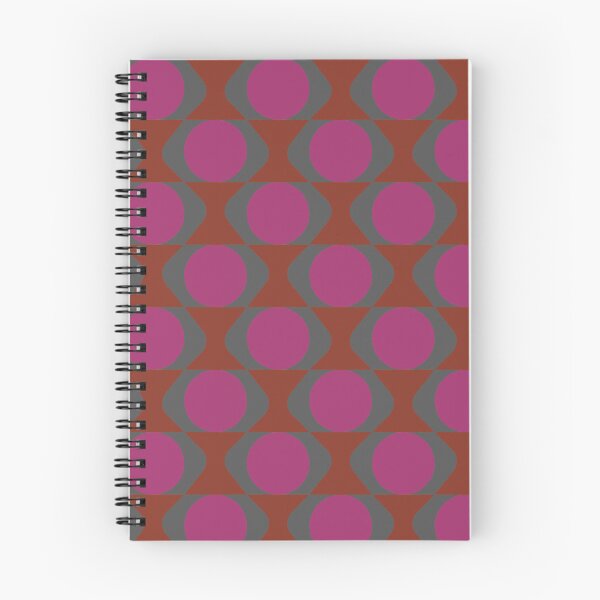 Item preview, Repetitive design pattern of seamless shapes with colors: pink, gray, and brown. designed and sold by StampYourself.