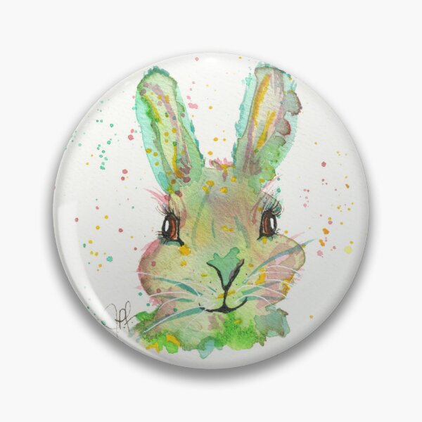 Artikelvorschau, Flauschiger grüner E-Hase entworfen und verkauft von JustPlainFfun.