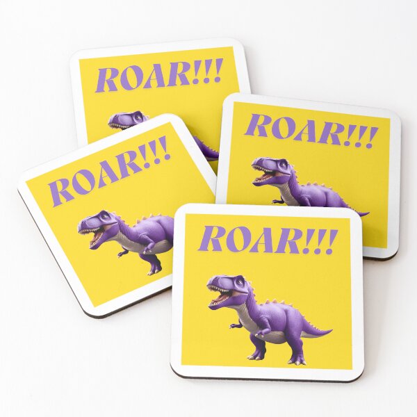 Item preview, ROAR!!! Purple Dinosaur designed and sold by FAMILY DYNASTY.