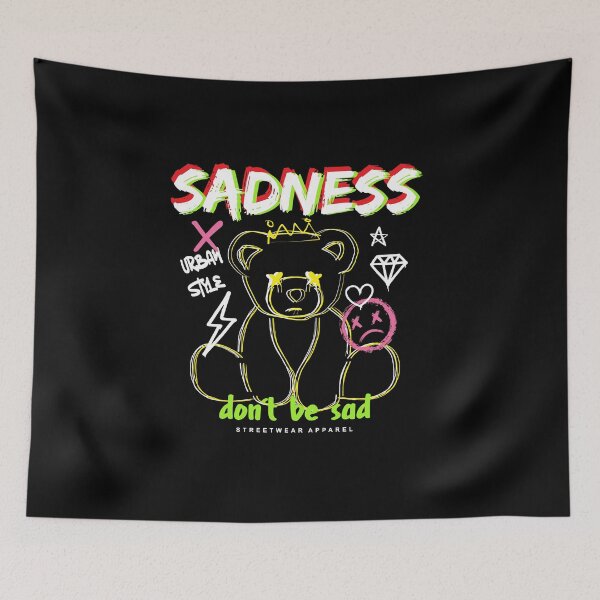 Item preview, Cute bear Teddy- Streetwear designed and sold by Krasnovaovaova.