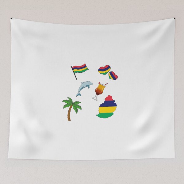 Item preview, Mauritius sticker pack designed and sold by ArtisanAaron.