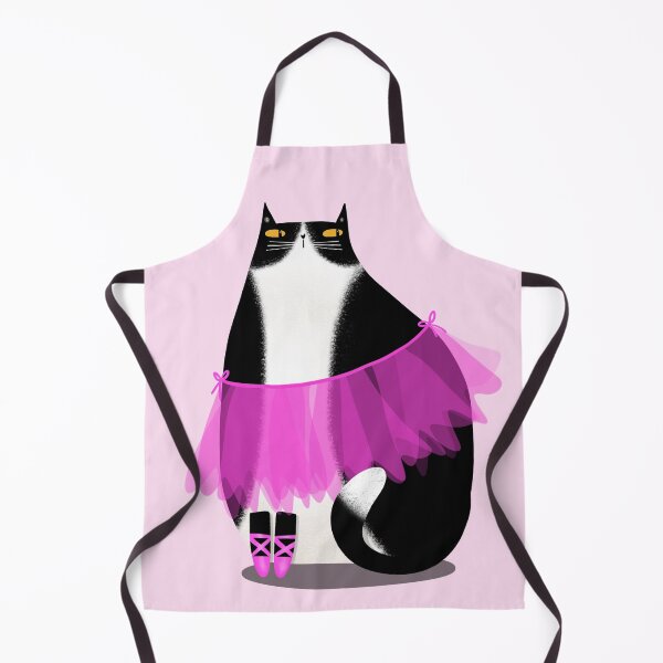 Item preview, Cute Tuxedo Cat Pink Ballerina designed and sold by poket.piktures.