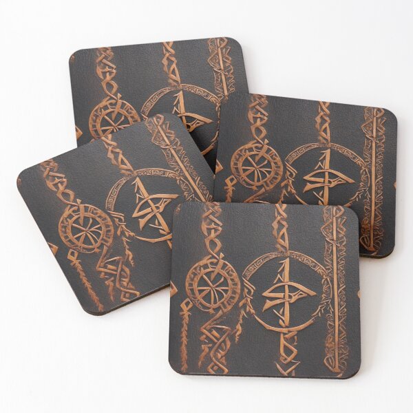 Item preview, Magical and Mystical Fantasy Nordic Runes - 8 designed and sold by nyathiwa.