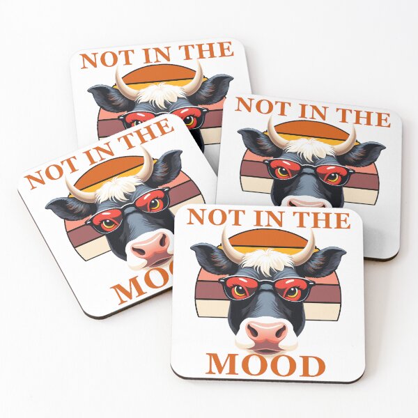 Item preview, Cow Not In The Mood designed and sold by Museum Of Non-Existing Art.