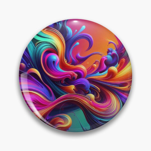 Item preview, AI-Designed Abstract Colorful Liquid Art – Vibrant & Modern Artwork for Clothing, Accessories & Creative Fashion designed and sold by knalpot-design.