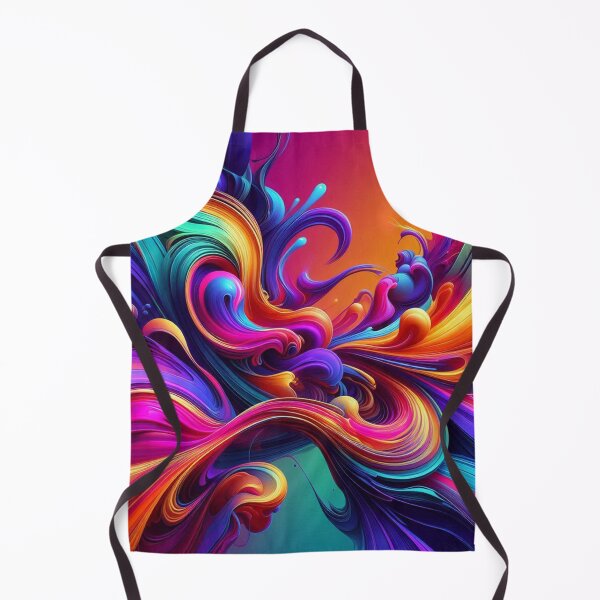 Item preview, AI-Designed Abstract Colorful Liquid Art – Vibrant & Modern Artwork for Clothing, Accessories & Creative Fashion designed and sold by knalpot-design.