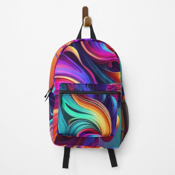 Item preview, AI-Designed Abstract Colorful Liquid Art – Vibrant & Modern Artwork for Clothing, Accessories & Creative Fashion designed and sold by knalpot-design.