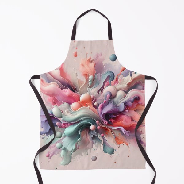 Item preview, AI-Designed Abstract Fluid Motif – Soft Pink Feminine Artwork for Clothing, Accessories & Modern Fashion designed and sold by knalpot-design.