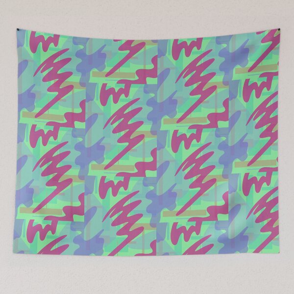 Item preview, Minimal art paint pattern  designed and sold by tenkenryujin.