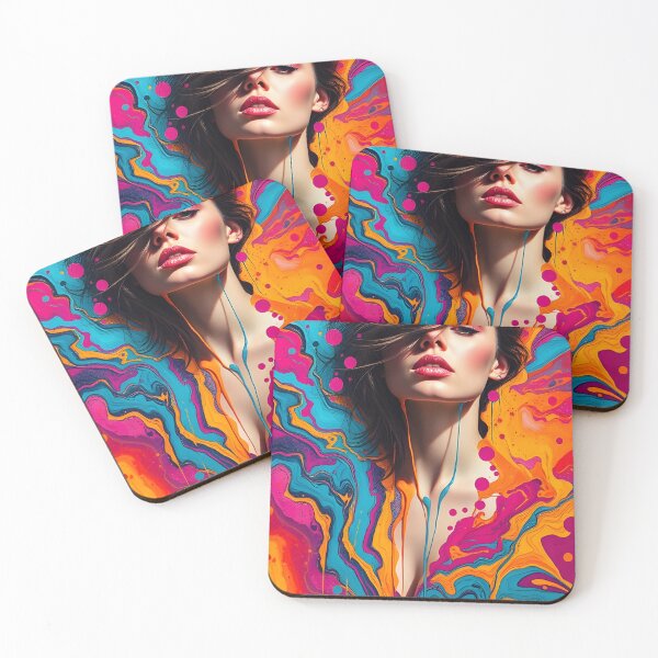 Item preview, Vibrant Fluidity designed and sold by amidigiart.
